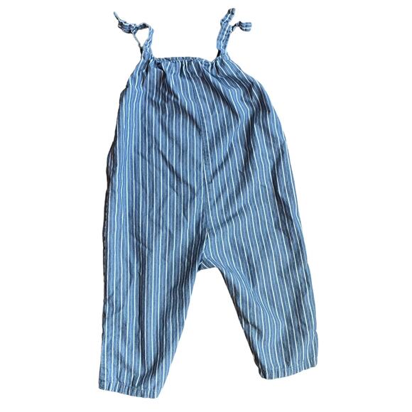 Zara 🐋 Striped Romper - Picture 5 of 7